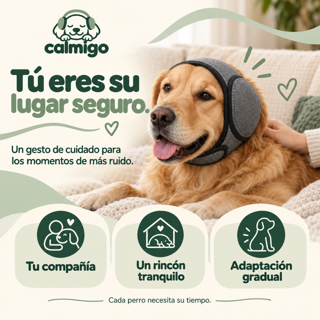 Orejeras antirruido para perros | Calmigo
